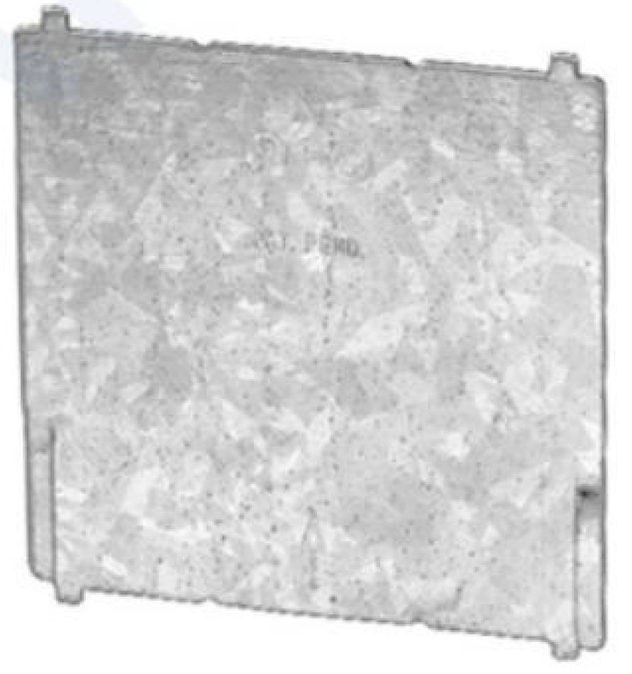 Steel partition