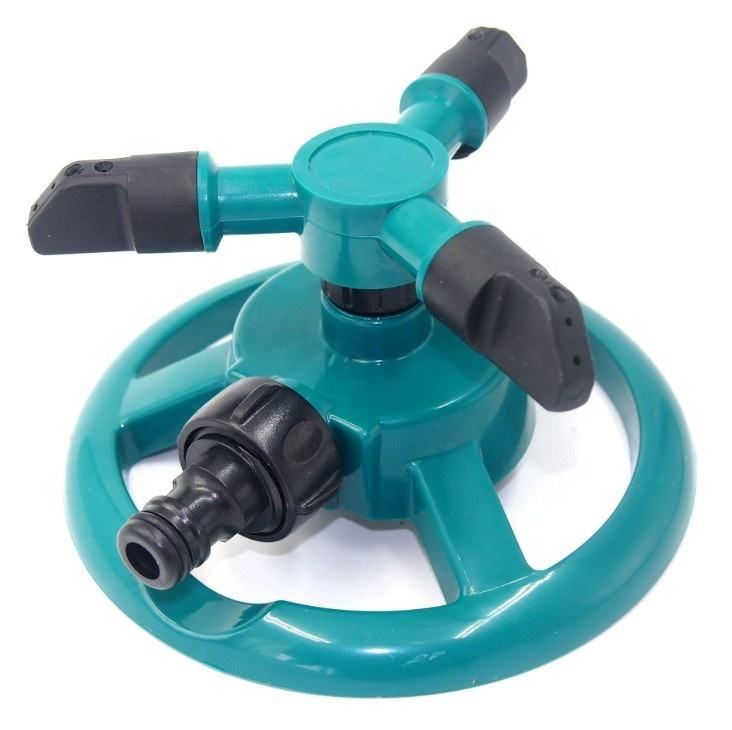 3-Arm Automatic 360 Degree Rotating Watering Sprinklers