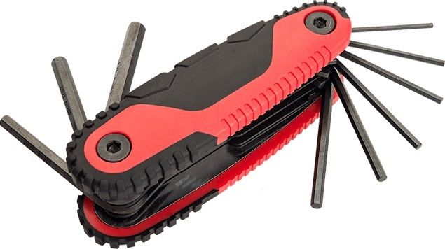 9pcs Folding Hex Key Set