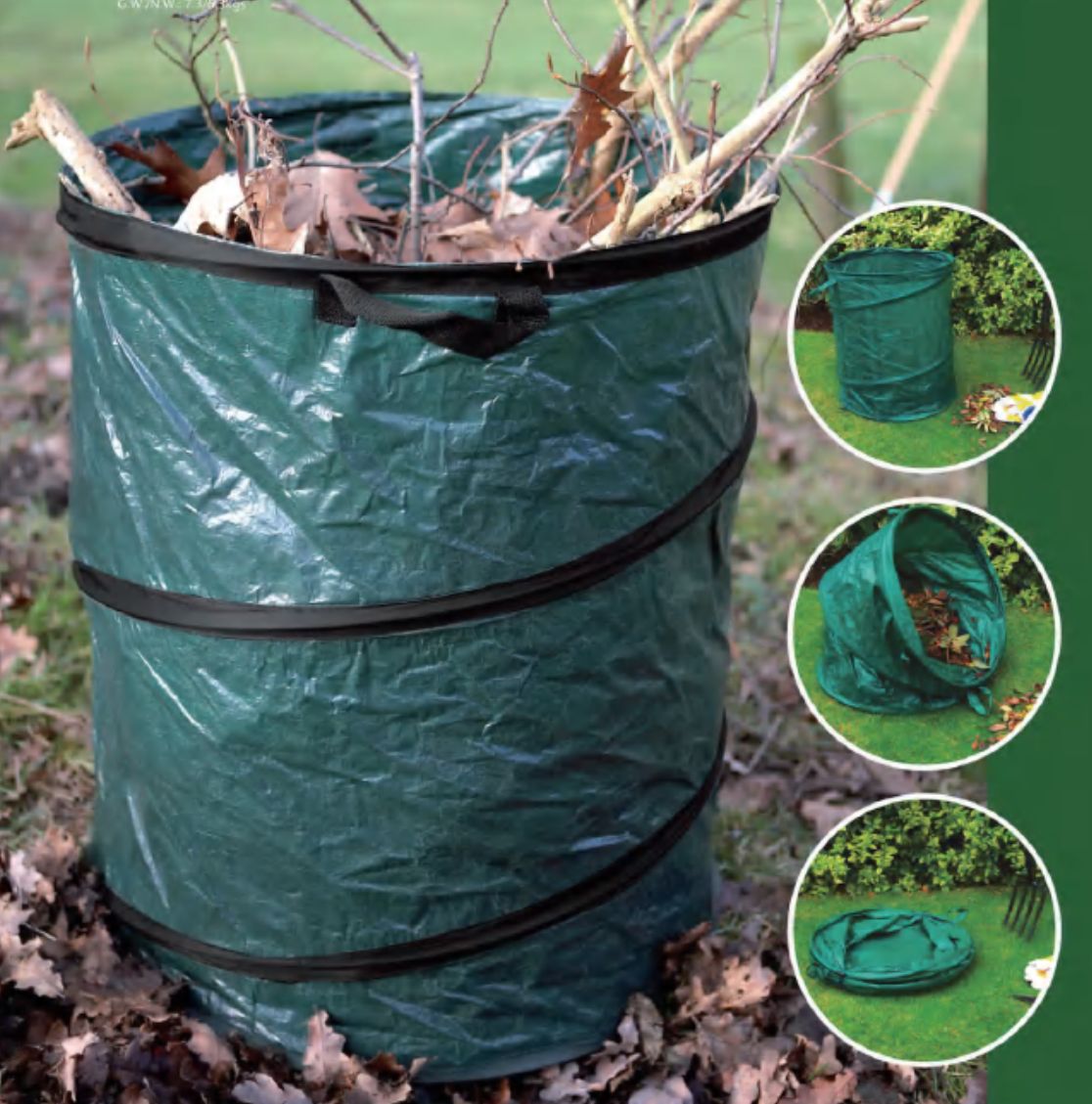 Pop up Leaf bag 90l