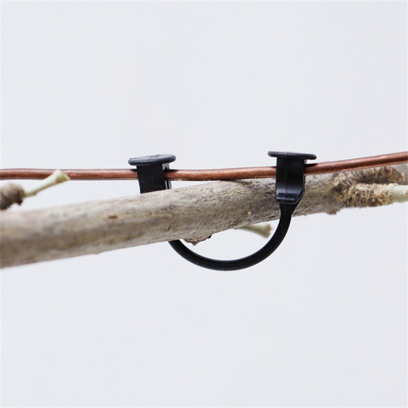 Kiwi Grape Vine Fastening Clips for Vegetables Garden Plant Vines Tied Buckle Fixed Lashing Hook