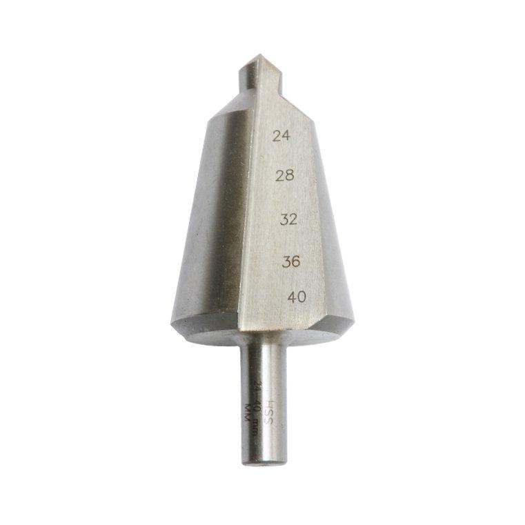 Straight Flute HSS Sheet Metal Conical Tube Drill Bit