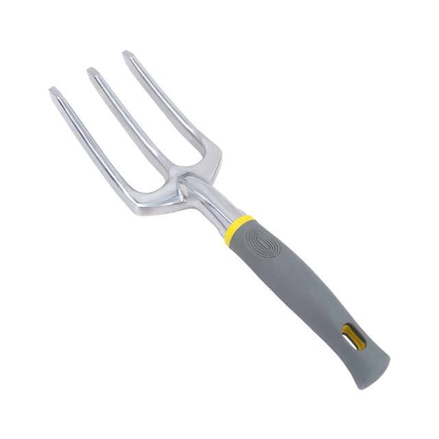 Hand fork
Strong aluminium body,mirror polished
PP+TPR handle