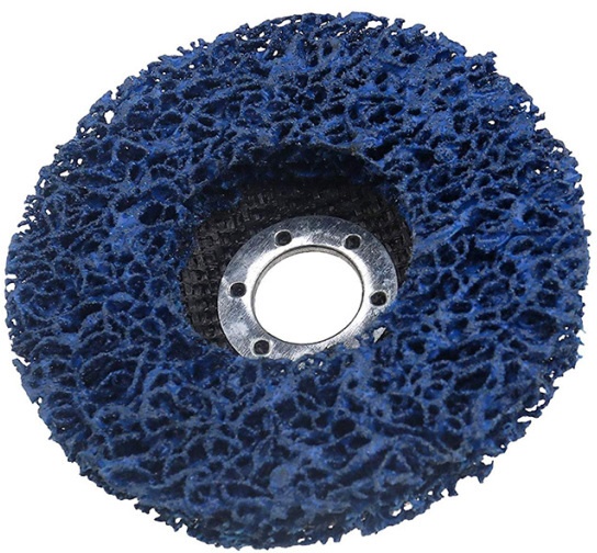 Quick Change Clean & Strip Wheel Poly Fiber Non-woven Grinding Strip Wheel Pad Disc Angle Grinder Discs