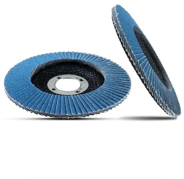 4.5 x 7/8 inches premium zirconium flap disc ZK750 zirconia flap disc