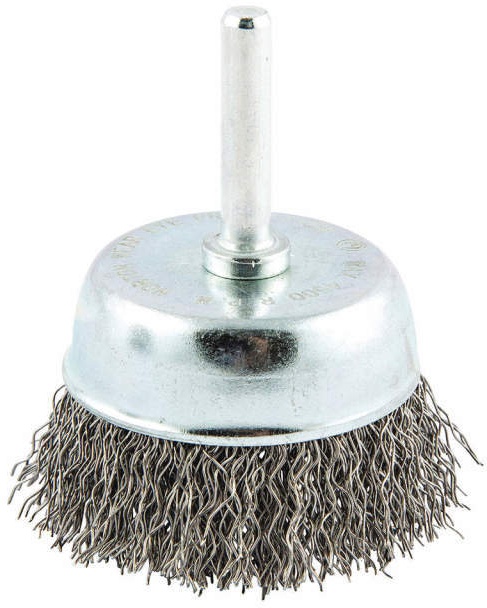 Mounted Cup Steel Wire Brushes for Deburring Removing