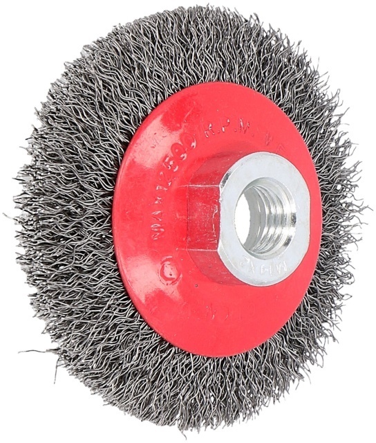 Hot sale steel wire wheel brush with thread M14