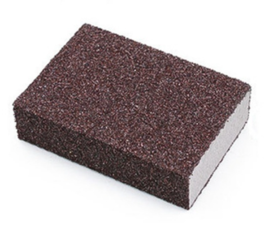 Scour power kitchen scrub sponge cleaning abrasive sanding sponge block