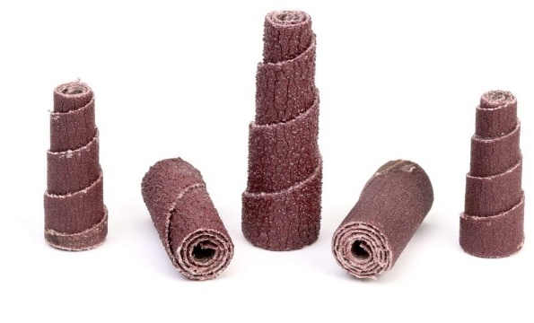 Best price taped cartridge rolls aluminium oxide sanding rolls