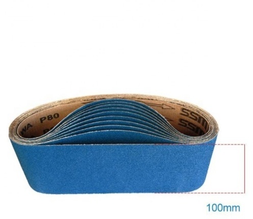 Abrasive Tools 100*610mm 60 grit Abrasive Aluminium Oxide Sanding Belt with Cloth Backing Sand