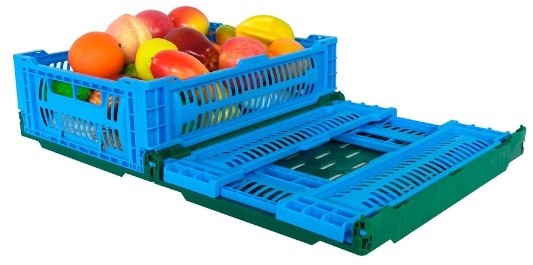 Foldable crate