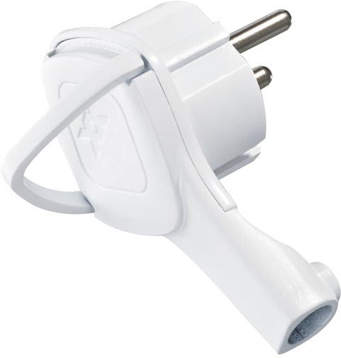 One way Germany style rewirable plug