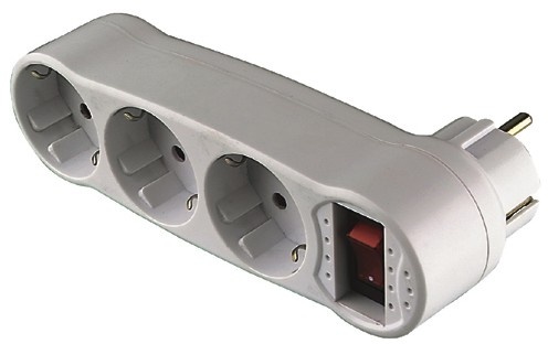 3 way Germany style adapter