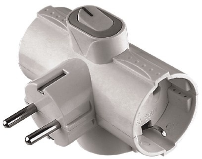 3 way Germany style adapter
