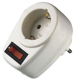 One way Germany style adapter