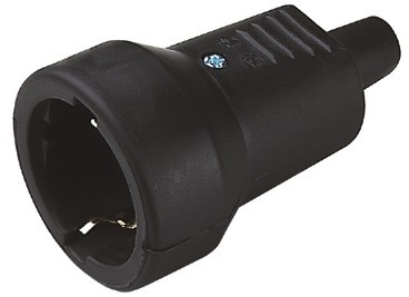 One way Germany style rewirable socket-outlet