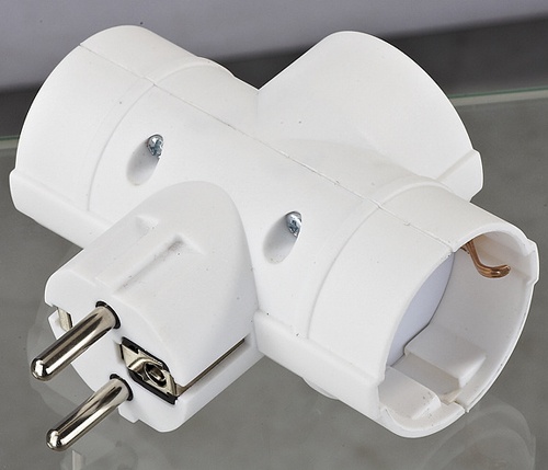 3 way Germany style adapter