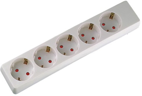 5 ways Germany style socket-outlet