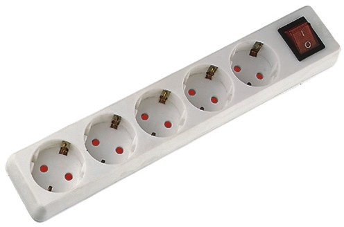 5 ways Germany style socket-outlet