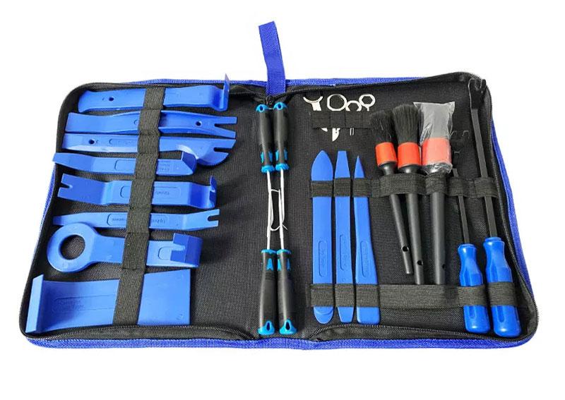 25 Pcs Trim Removal And Cleaning Tool Kit
