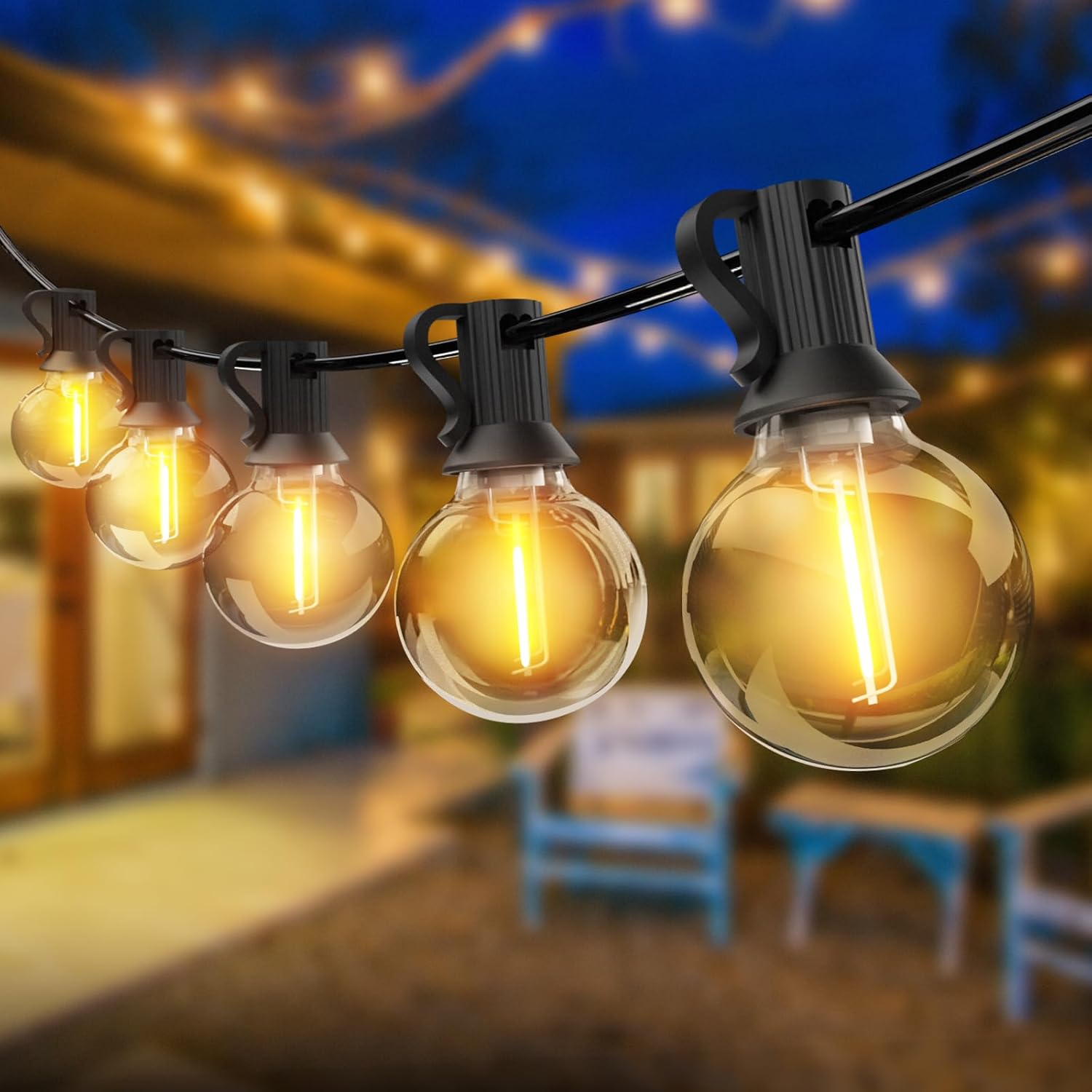 Solar Panel Garden Tree Decoration String Light