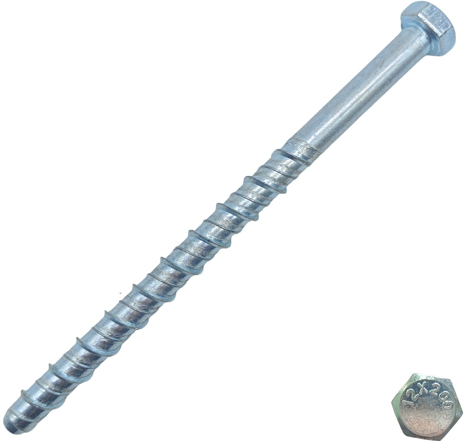 Hexagon Head Concrete Screwbolt