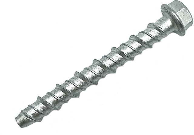 Hex Washer Serration Under Head Concrete Screw