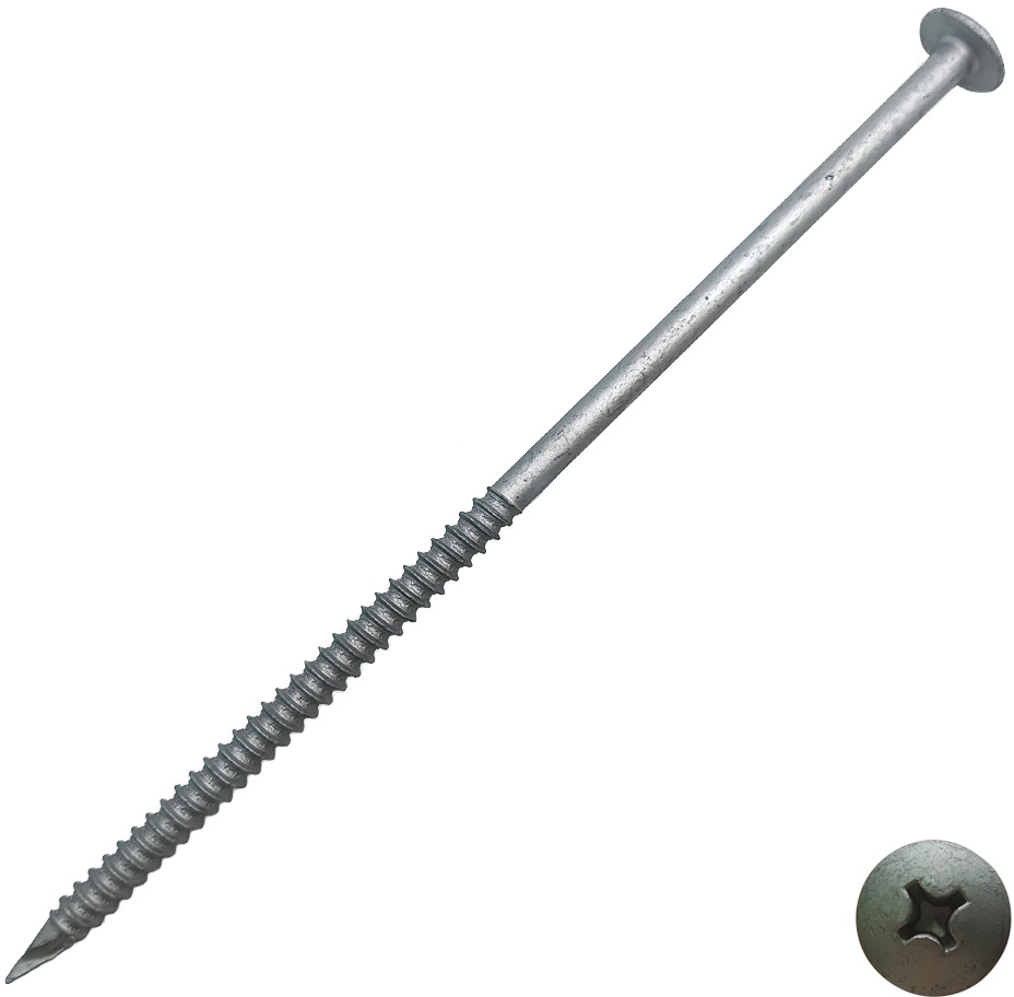 Phillips Round Head Ruspert Spade Point Screw