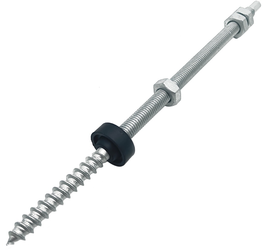 Solar Hanger Bolt With Nut And Epdm Washer