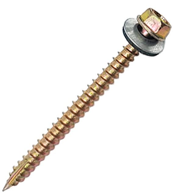 Hex Head Self Tapping Screw Type 17 With Epdm Washer