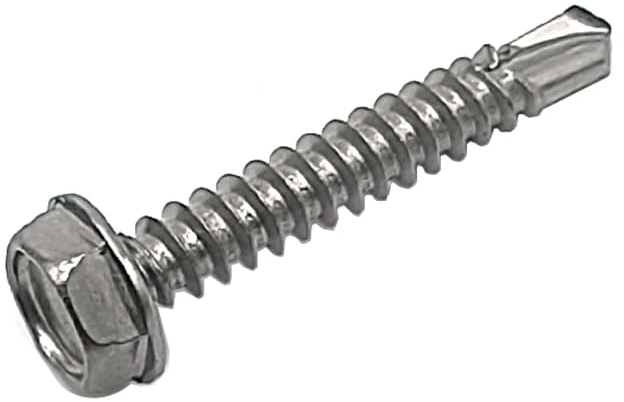 Stainless Steel Hex Washer Self Drilling Screw