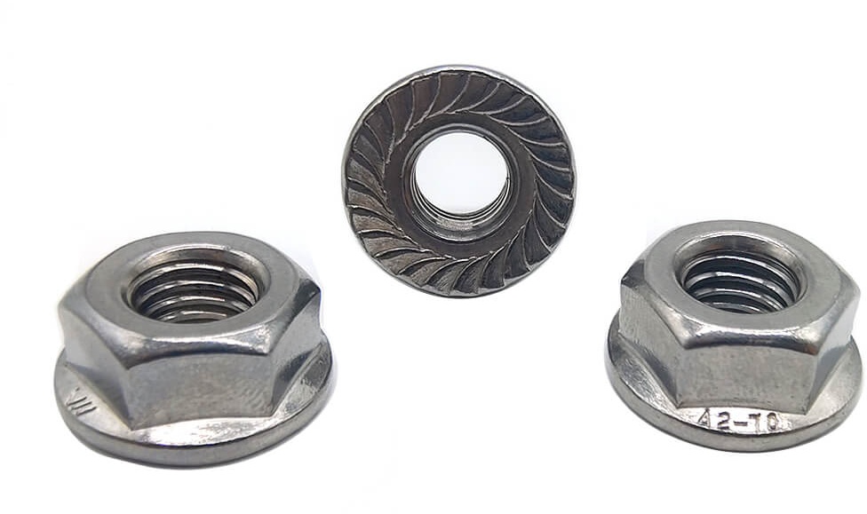 Nut With Flange Din 6923