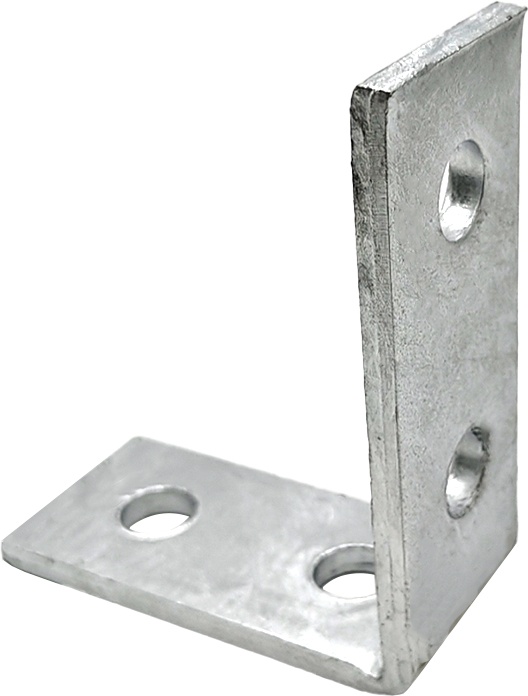 4 Hole Galvanized Steel Mounting Plate
