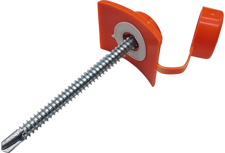 Plastic Asa Cap For Self Drilling Roofing Hex Head Screw