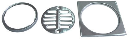 Stainless Steel Shower Frames. Screens and Rings