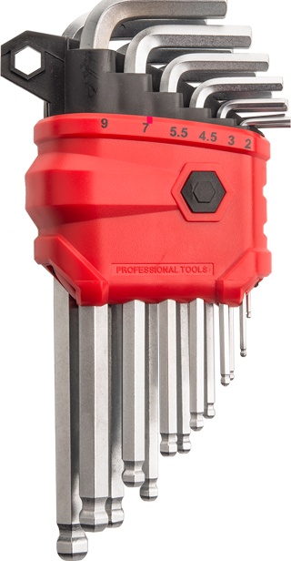 13pcs Long Arm Ball Point Hex Key Set