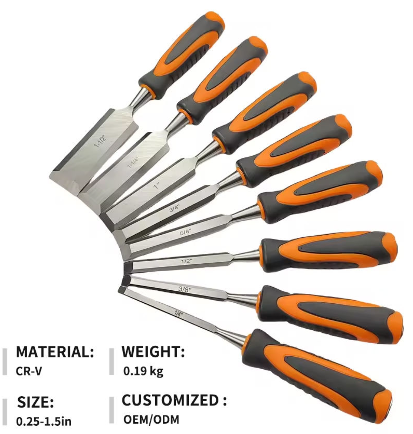 Wood Chisel Set