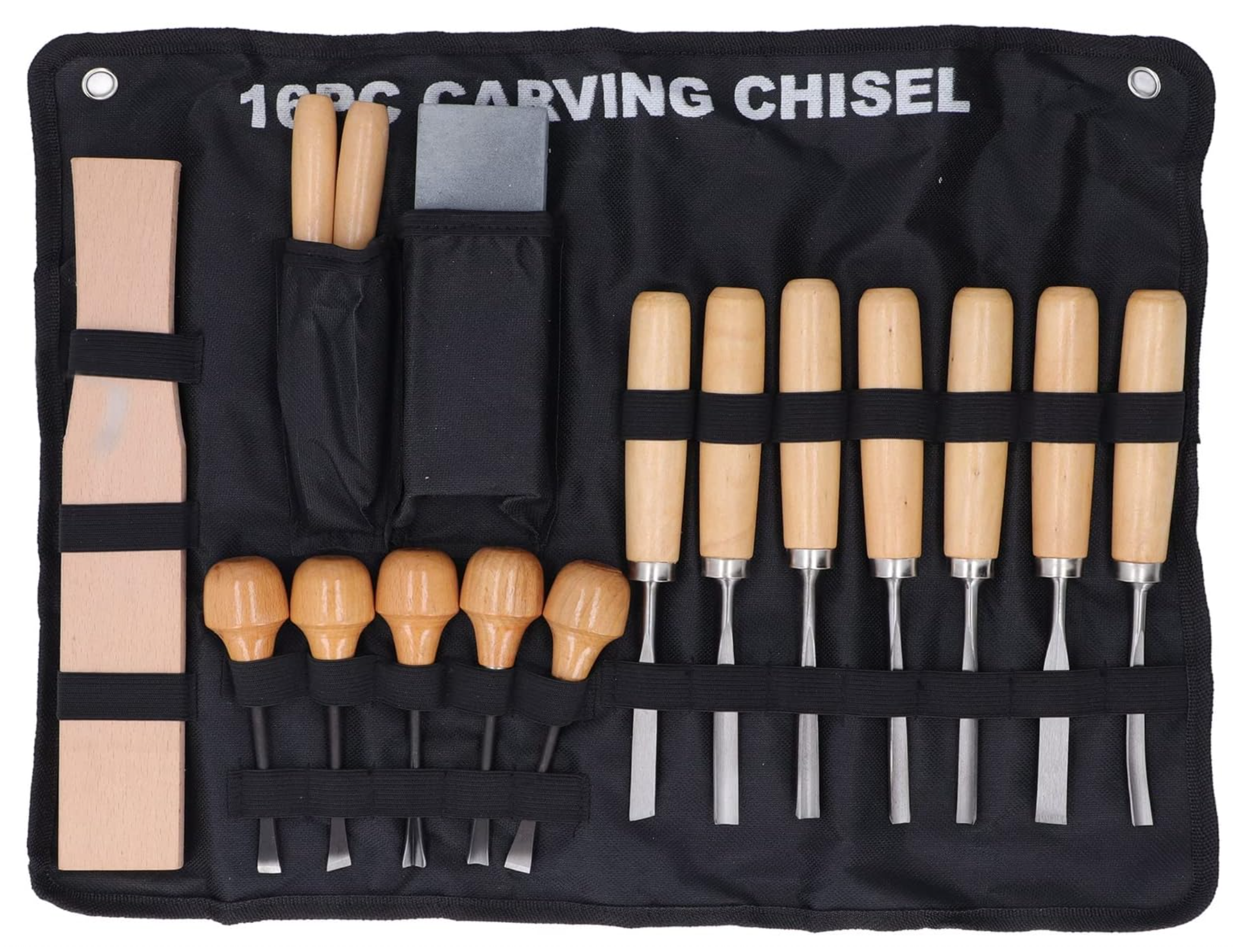 16Pcs Wood Carving Tools Set