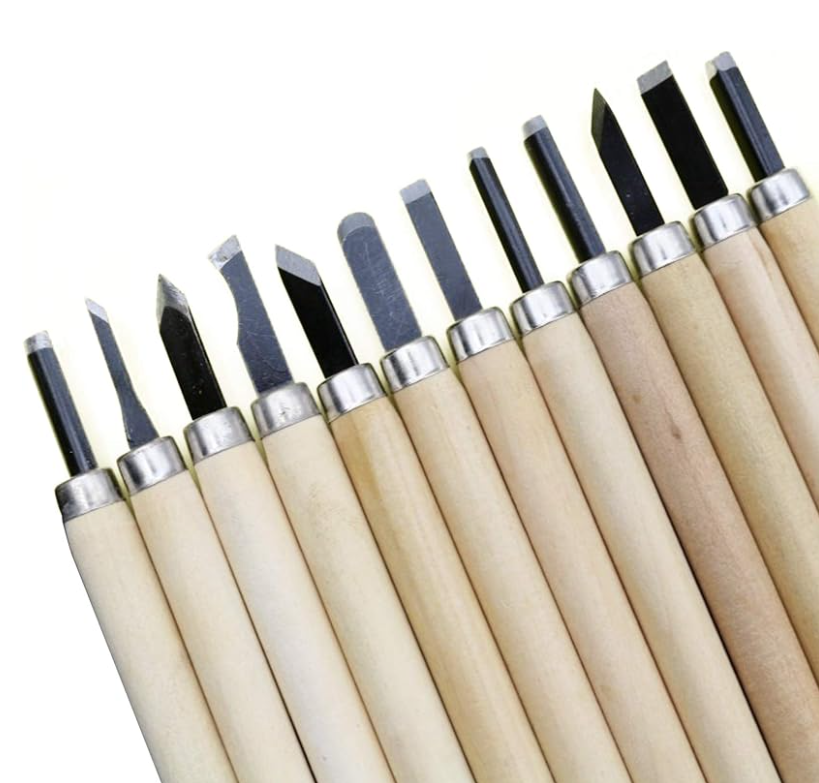 12Pcs Wood Carving Tools Set