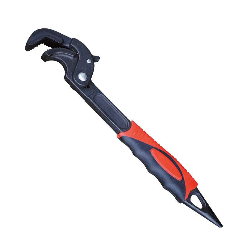 Rapid Pipe Wrench with TPR Handle