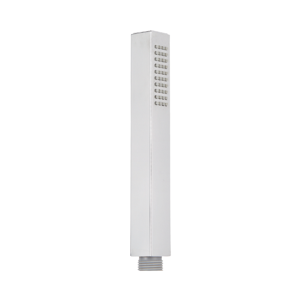 Cuboid hand shower chrome face KTW BWGL/ACS